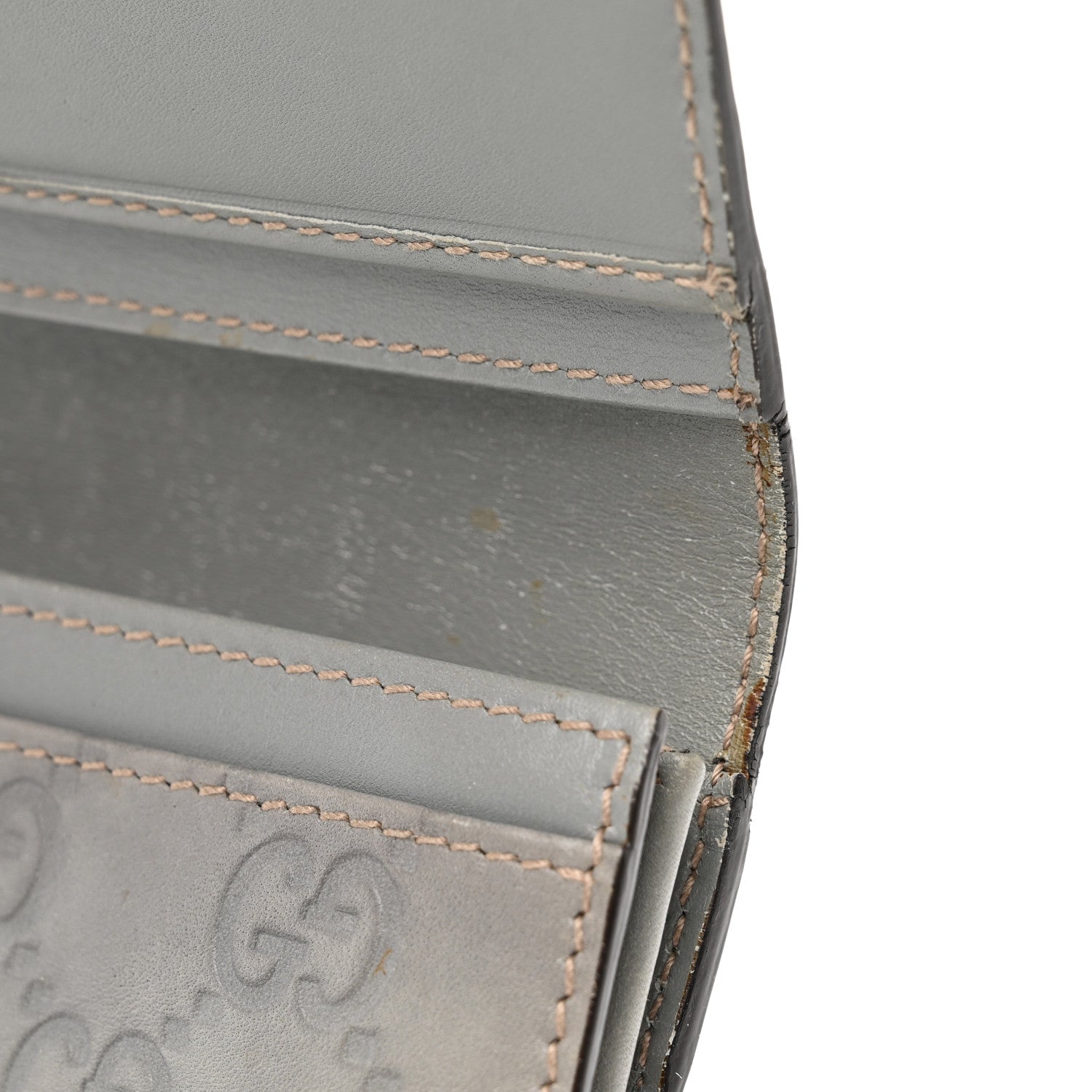 Gucci Guccissima Continental Flap Wallet Grey 8 of 11