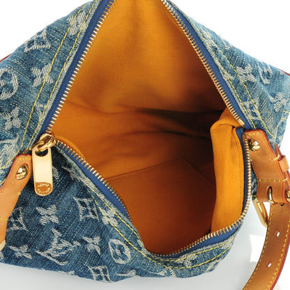 Louis Vuitton Monogram Denim Baggy PM Blue 5 of 7