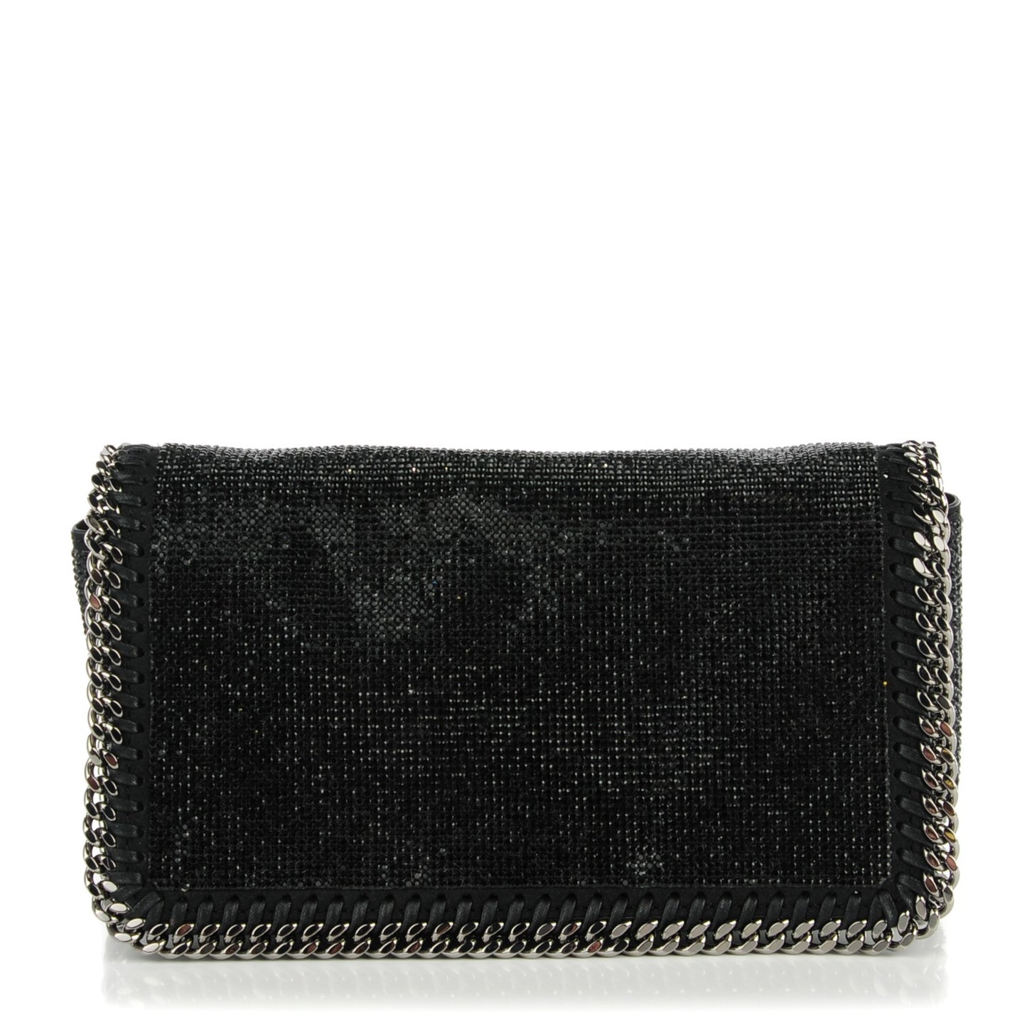 Crystal Falabella Crossbody Bag Black