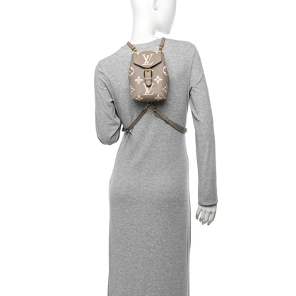 Louis Vuitton Empreinte Monogram Giant Tiny Backpack Tourterelle Cream 2 of 10