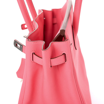 Hermes Swift Birkin 25 Rose Azalee 16 of 39
