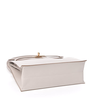 Hermes Evercolor Kelly Danse II Belt Bag Gris Perle 4 of 11