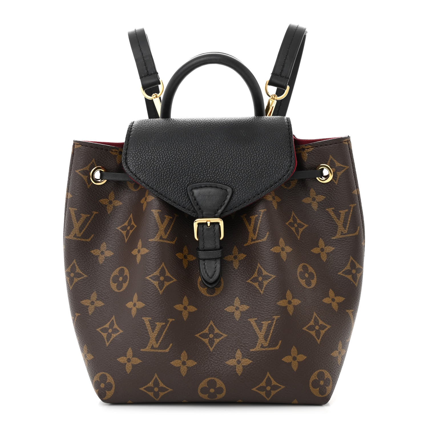 Louis Vuitton Monogram BB Montsouris NM Backpack Black 1 of 11