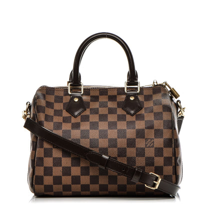 Louis Vuitton Damier Ebene Speedy Bandouliere 25 1 of 6