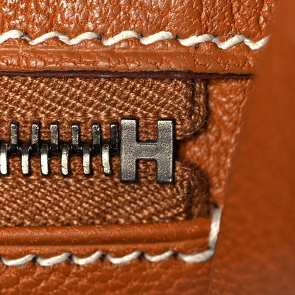 Hermes Madame Calfskin Birkin Sellier 25 Gold 22 of 35