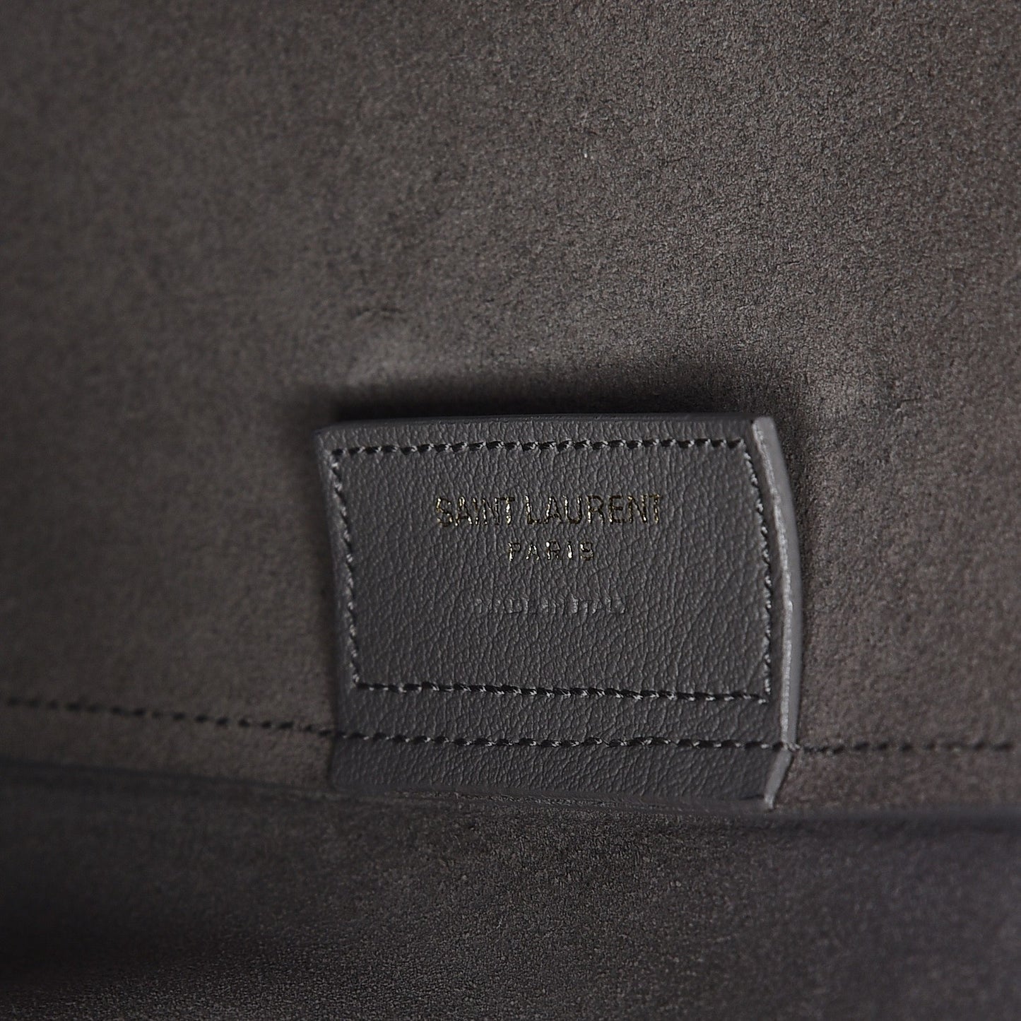 Calfskin Large Shopping Tote Fog