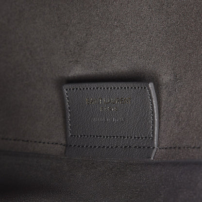 Saint Laurent Calfskin Large Shopping Tote Fog 6 of 13