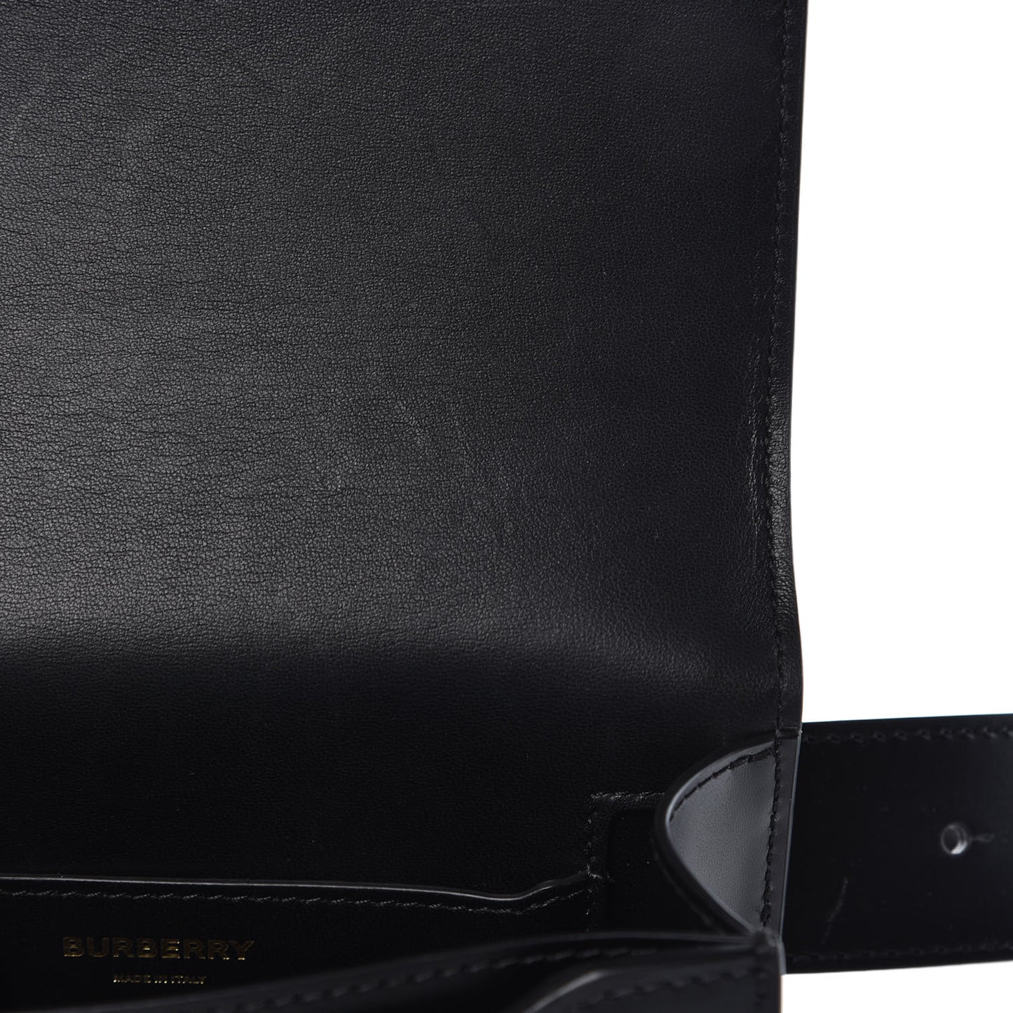 Calfskin TB Belt Bag Black