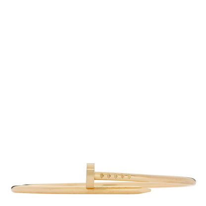Cartier 18K Yellow Gold Small Juste Un Clou Bracelet 16 1 of 3