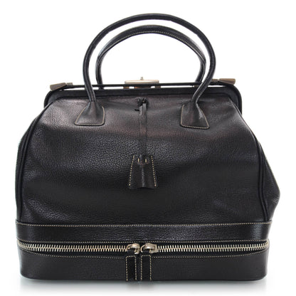 Prada Goatskin Large Frame Bag Black 1 of 8