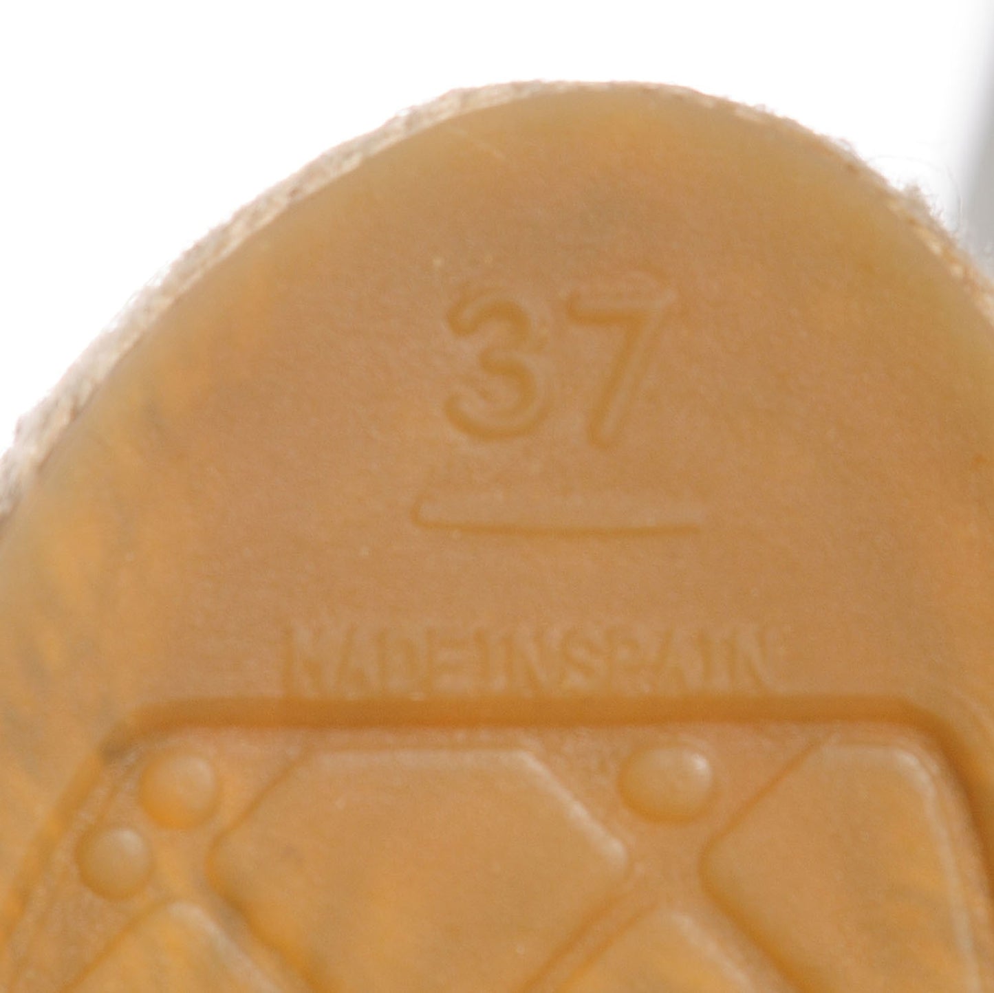 Toile Sequin CC Espadrilles 37 Beige Black