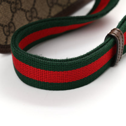 Gucci GG Supreme Monogram Neo Vintage Web Belt Bag Brown 10 of 10