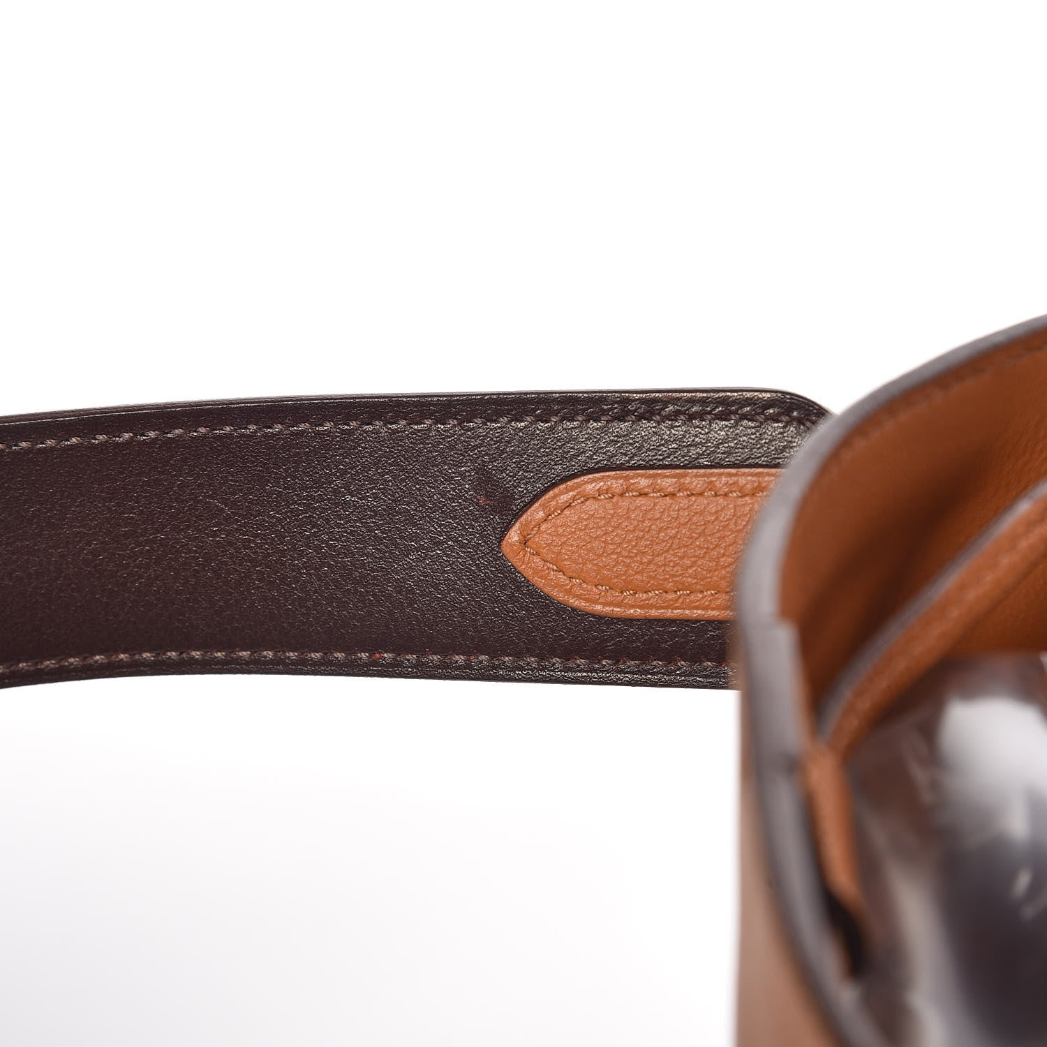 Hermes Evercolor Swift Sac Licol 17 Toffee Havane Capucine 9 of 14