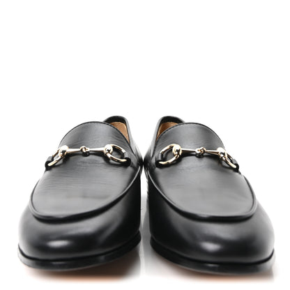 Gucci Calfskin Womens Jordaan Loafers 37 Black 3 of 10