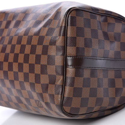 Louis Vuitton Damier Ebene Speedy Bandouliere 30 10 of 11