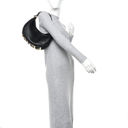 Fendi Vitello Grace Matte Small Fendigraphy Hobo Bag Black 2 of 13