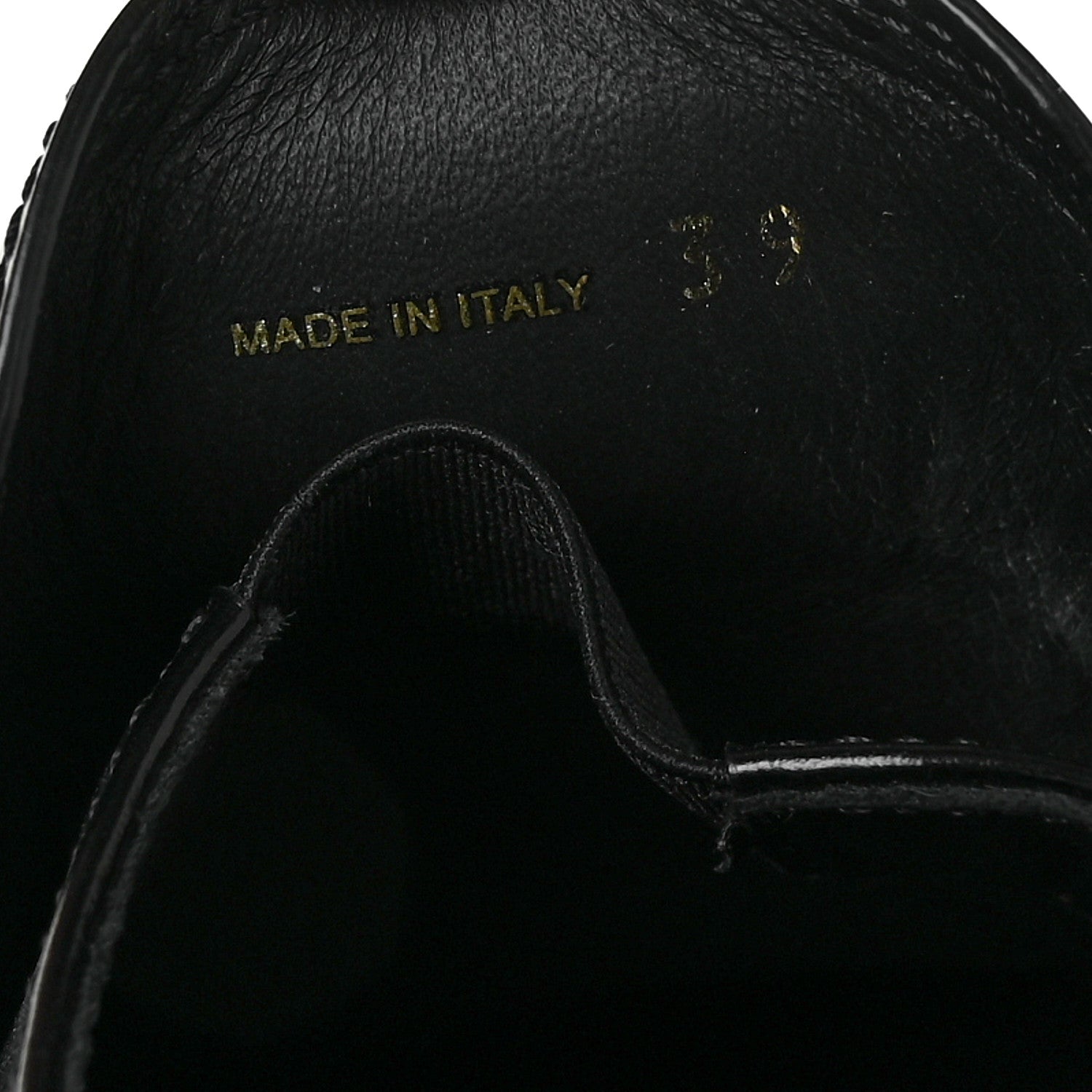 Prada Spazzolato Metal Triangle Logo 50mm Loafers 39 Black 8 of 8