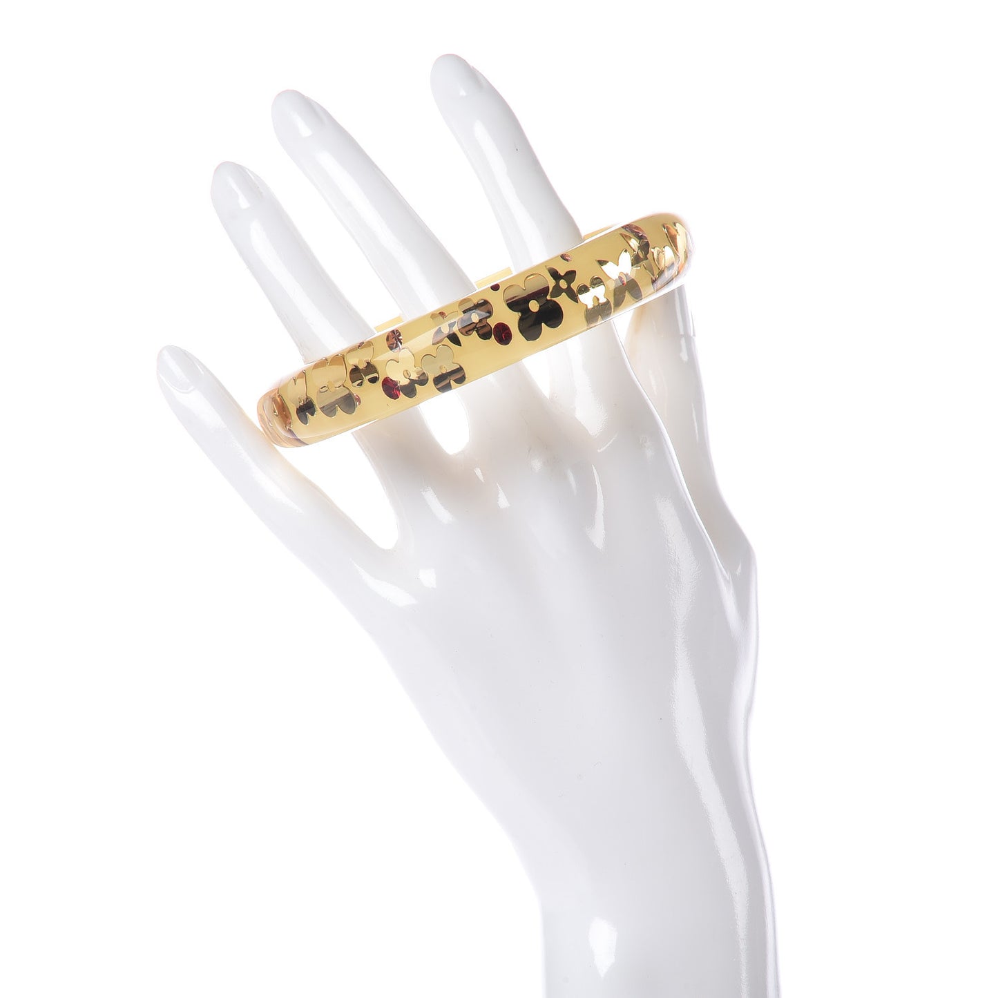 Resin Swarovski Medium Inclusion Bracelet PM Nacre