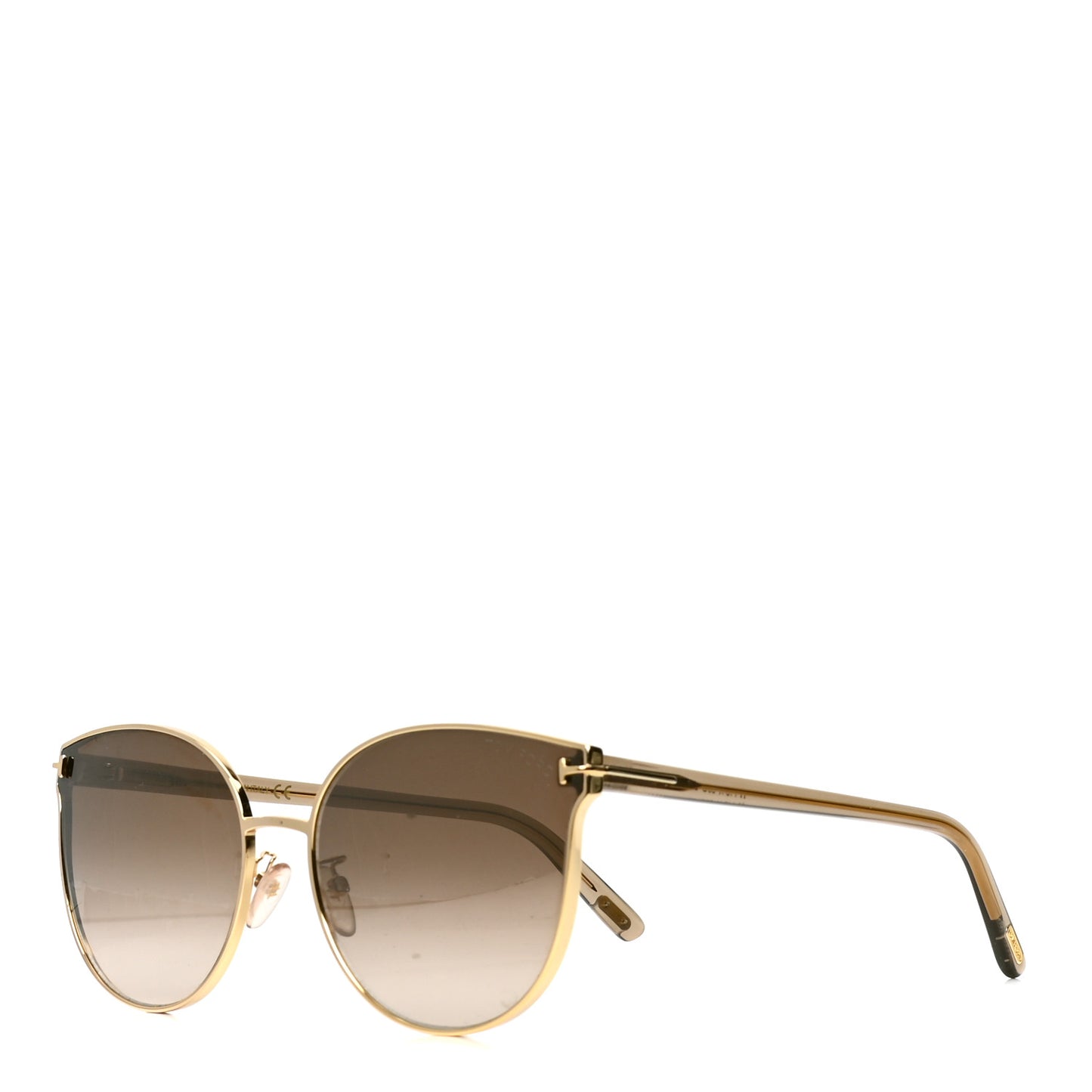 Cat Eye Sunglasses TF718 K Gold