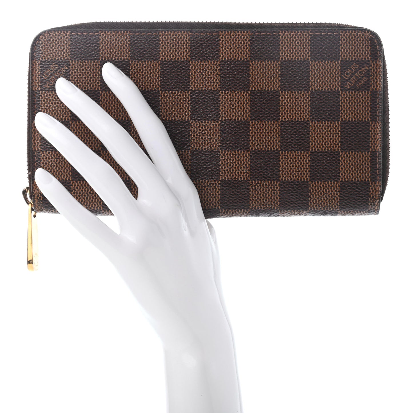 Damier Ebene Zippy Wallet