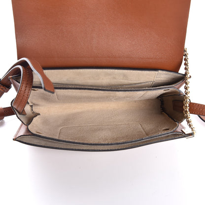 Chloe Suede Calfskin Small Faye Shoulder Bag Tobacco 5 of 7