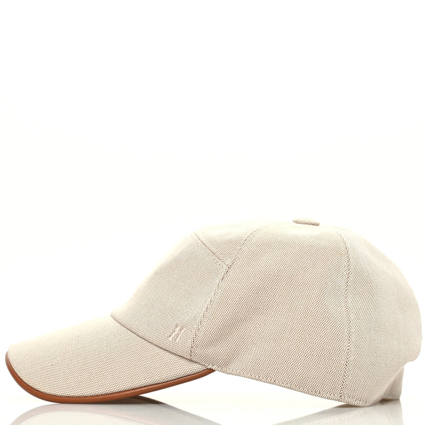 Toile Lambskin Cap 58 Natural