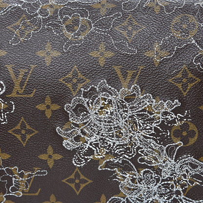 Louis Vuitton Monogram Dentelle Speedy 30 Silver 12 of 20