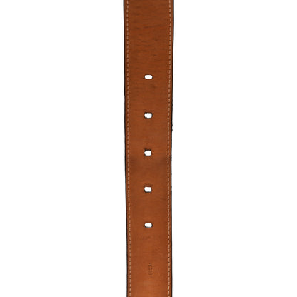Louis Vuitton Damier Ebene 30mm Ellipse Belt 90 36 8 of 16