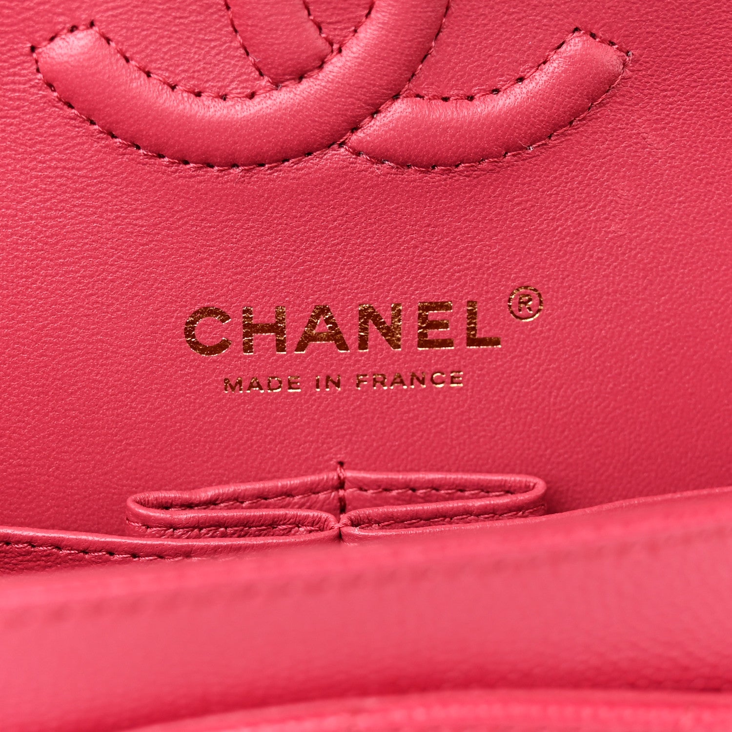 Chanel Caviar Quilted Small Double Flap Fuchsia 6 of 12