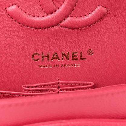 Chanel Caviar Quilted Small Double Flap Fuchsia 6 of 12