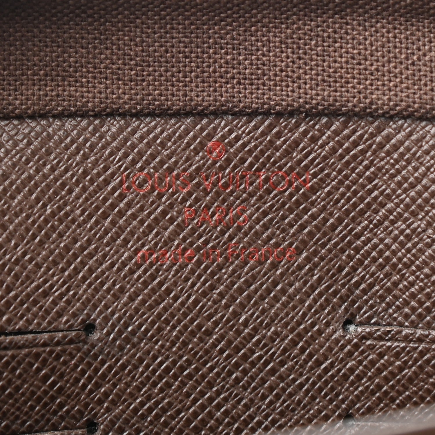 Louis Vuitton Damier Ebene Pochette Billets Macao 6 of 6