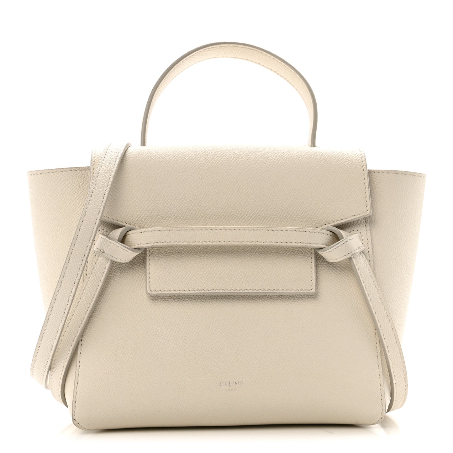 Grained Calfskin Nano Belt Bag Linen