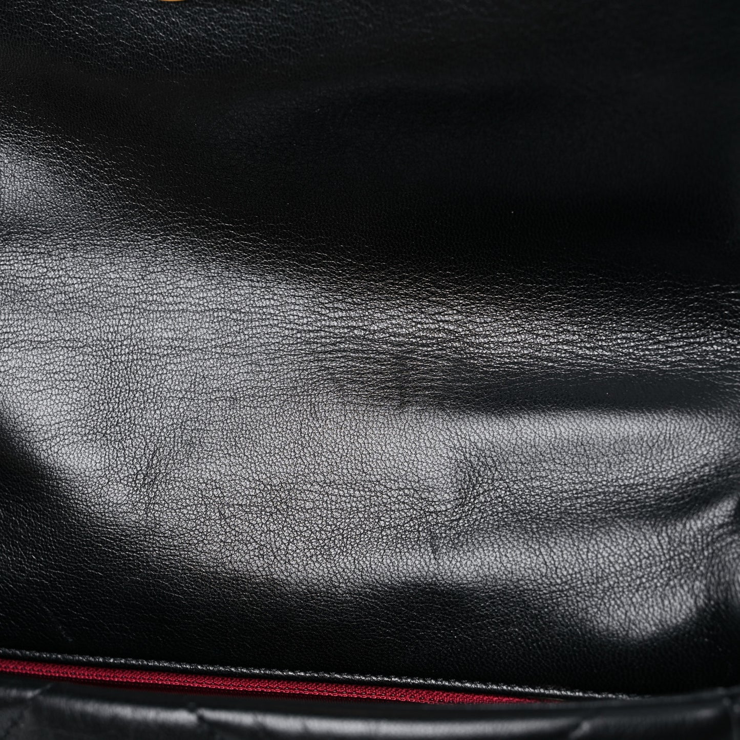 Goatskin Quilted Medium Chanel 19 Flap Black