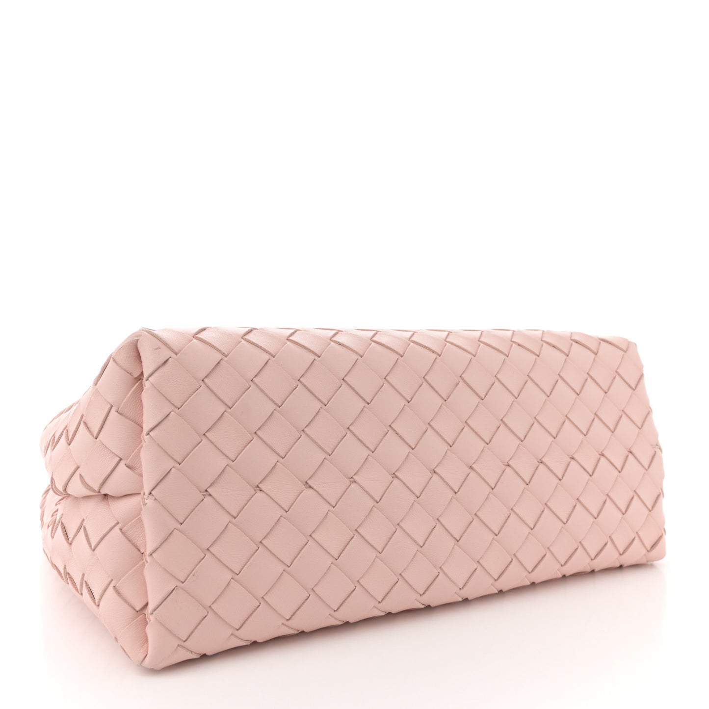 Nappa Intrecciato Medium Andiamo Shoulder Bag Lotus