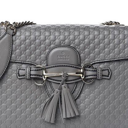 Gucci Soft Microguccissima Medium Emily Chain Shoulder Bag Loess 15 of 15
