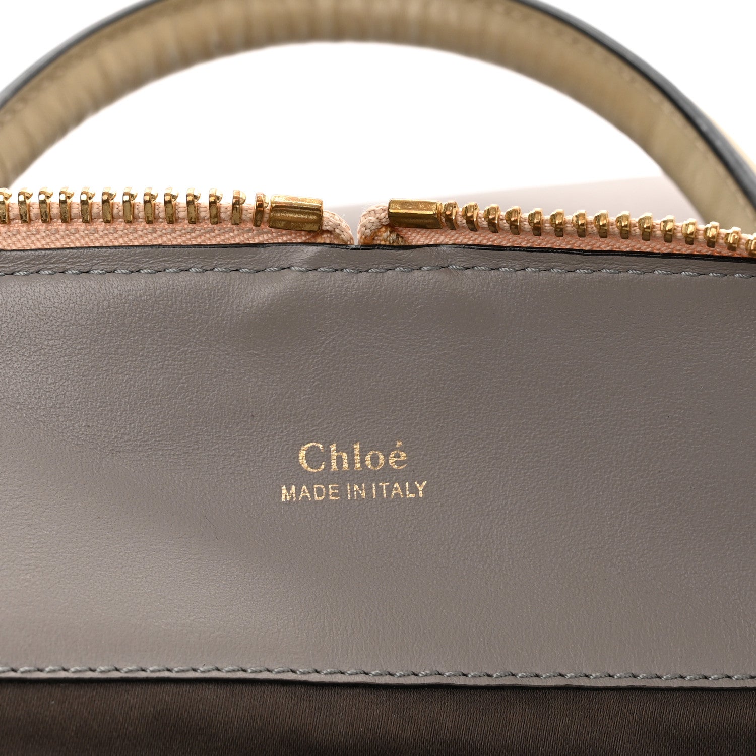 Chloe Smooth Calfskin Large Baylee Tote Cashmere Grey 6 of 19