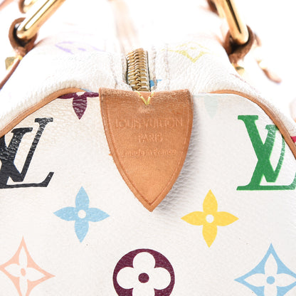 Louis Vuitton Monogram Multicolor Speedy 30 White 9 of 12