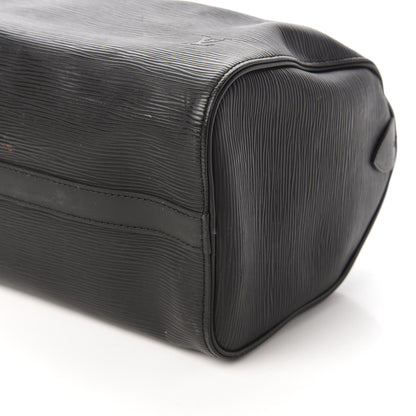 Louis Vuitton Epi Speedy 25 Black 7 of 13