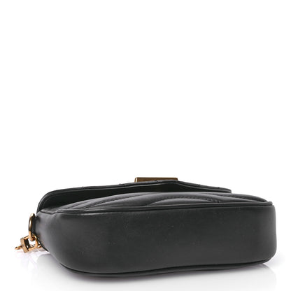 Louis Vuitton Calfskin New Wave Multi Pochette Black 4 of 10