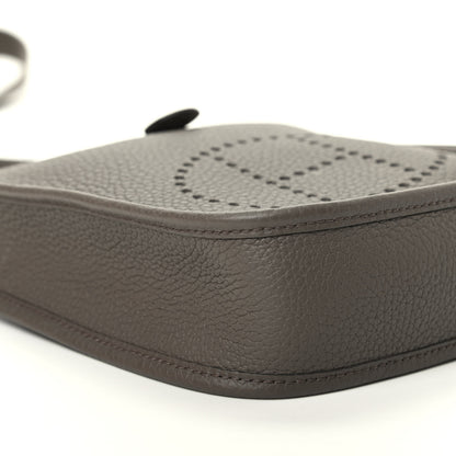 Hermes Taurillon Clemence Evelyne TPM Etain 6 of 9