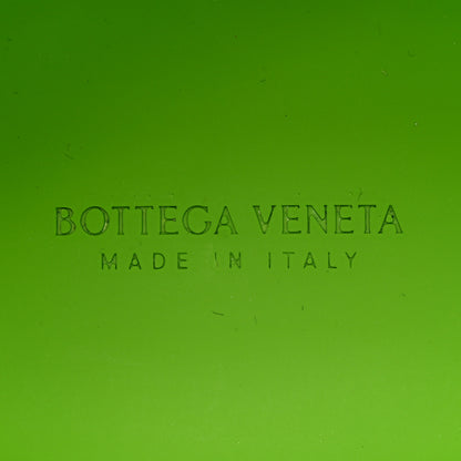 Bottega Veneta Rubberized Canvas Punch Tote Acid Green 7 of 10