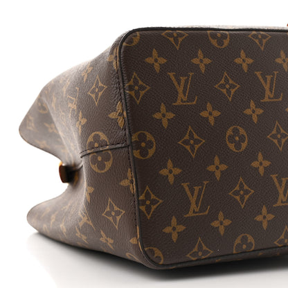 Louis Vuitton Monogram Braided Neonoe MM Peach Cream 10 of 12