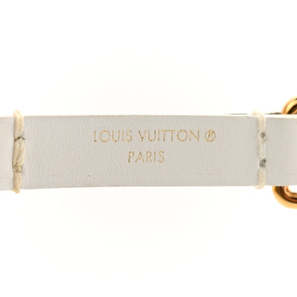 Louis Vuitton Fabric LV Match Ellipse BB Round Coin Purse Yellow 4 of 5