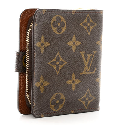 Louis Vuitton LOUIS VUITTON Monogram Compact Zippe Zipped Wallet 3 of 9
