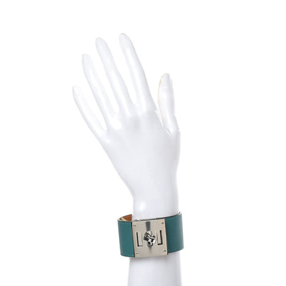 Hermes Swift Kelly Dog Bracelet Malachite 2 of 5