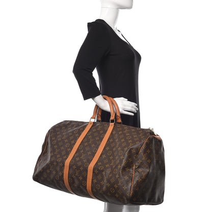 Louis Vuitton Monogram Keepall 55 2 of 13