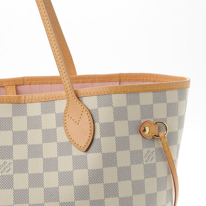 Louis Vuitton Damier Azur Neo Neverfull MM Rose Ballerine 14 of 17