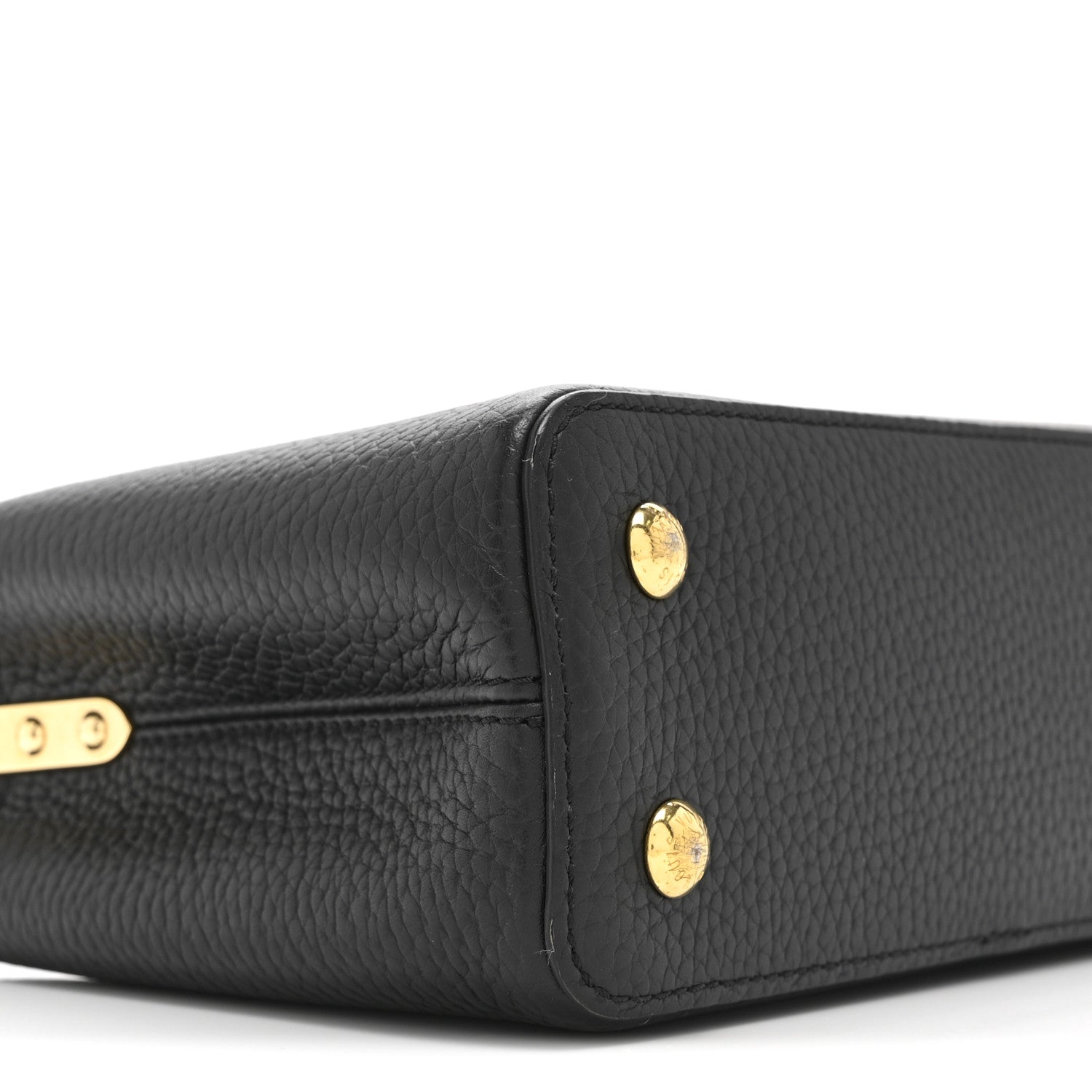 Louis Vuitton Taurillon Mini Capucines Black 8 of 10