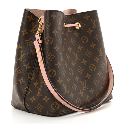 Louis Vuitton Monogram Neonoe MM Rose Poudre 3 of 9