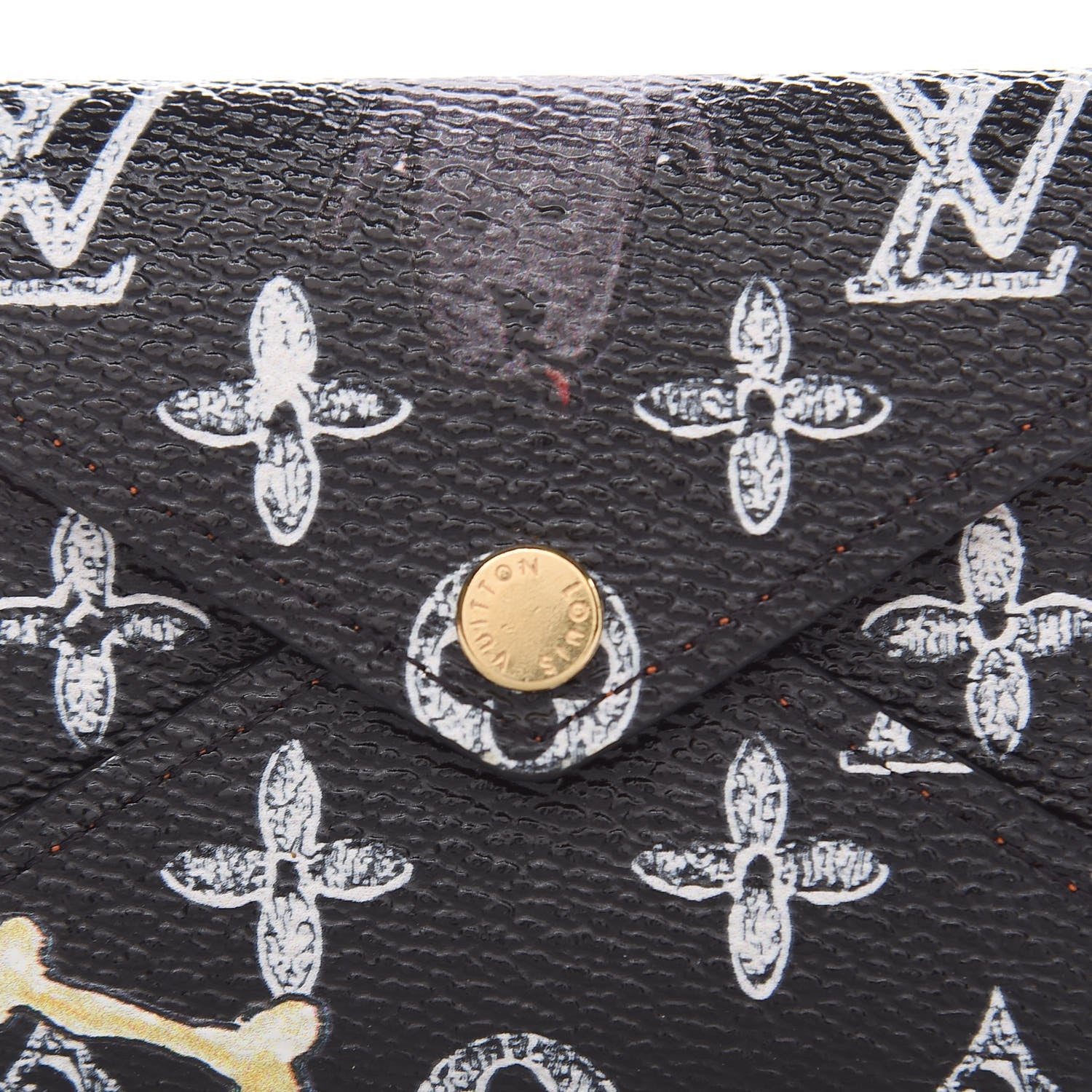 Louis Vuitton Catogram Small Kirigami Pochette Insert Black White 7 of 7